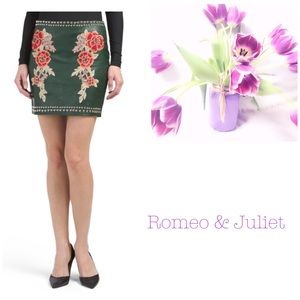 Juliet Studded Miniskirt